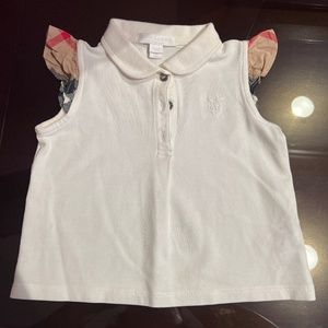 Burberry shirt baby girl